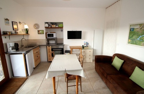 Chorges Apartamento | Encantador pequeño estudio ideal para 2 personas (máximo 4), aldea 10mn du Lac, a 25 minutos del esquí