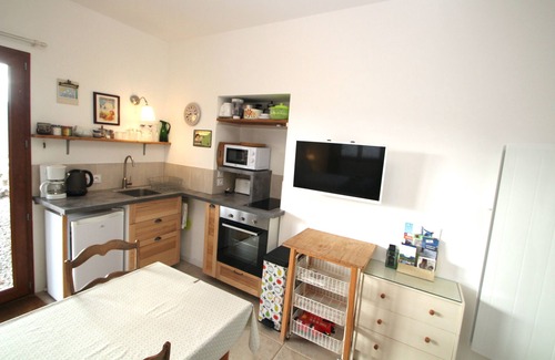 Chorges Apartamento | Encantador pequeño estudio ideal para 2 personas (máximo 4), aldea 10mn du Lac, a 25 minutos del esquí