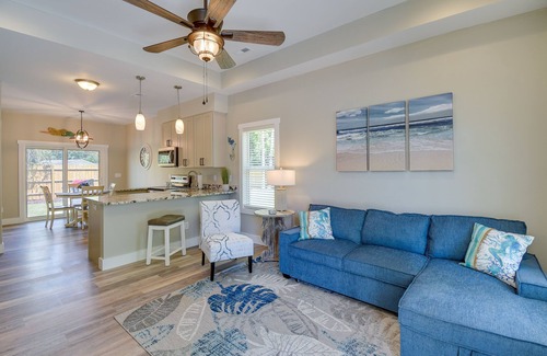 Ocean Isle Beach Casa | Charming Ocean Isle Beach Home ~ 1 Mi to Beach!