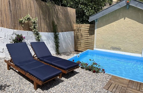 Le Bar-sur-Loup Cabaña | Encantadora casa provenzal con pequeña piscina privada y jardín cerca de Grasse