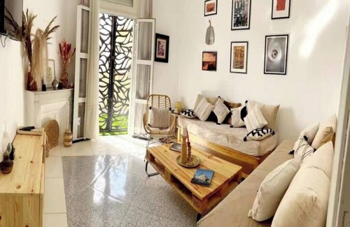 Harhoura Casa | Encantadora villa con jardín cerca de la playa.