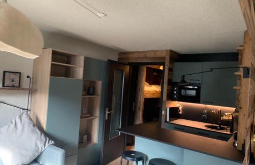Praz-sur-Arly Apartamento | Charming studio with terrace and garden