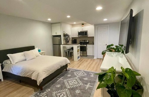 South Oakland Apartamento | Charming studio with WiFi and AC in vibrant Pittsburgh