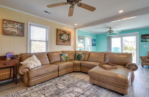 Surf City Casa | Charming Surf City Beach House - Walk to Ocean!