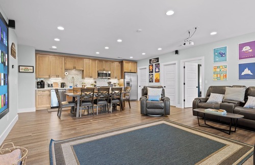 Rossville Apartamento | Chatt Vistas-2bd2ba- Fire Pit Terrace - Theater - Sleeps8+