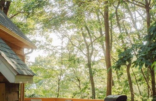 Rockbridge Cabina | Cheerful Two Bdrm Cabin With Hot Tub & Pet Friendly