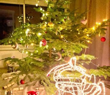 Noville Villa | Cheerful villa with fireplace, bath-tub and garden