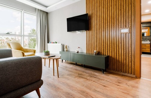 Yakuplu Apartamento | Chic Modern Flat 2 min to Metro, Near Marmara Park