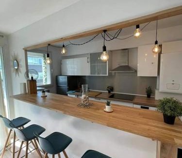 Saint-Ouen Apartamento | Chic & Spacieux-Paris à porte-Au pied du Métro 14