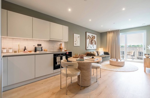 Whittington Apartamento | Chic Urban Escape - Estudio Piso, Capacidad 2
