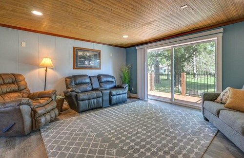 Lake Wissota Casa | Chippewa Falls Retreat on Lake Wissota with 2 Decks!