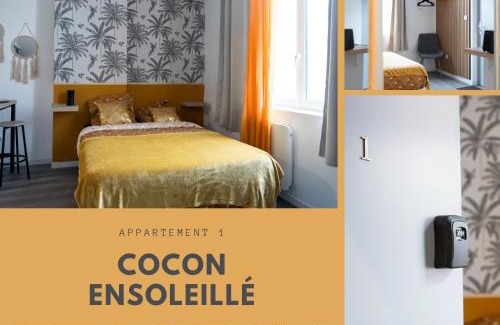 Anzin Apartamento | CitizenHouse Anzin - 4 Studios - 15 à 36m2 - Jardin - Terrasse - Accès autonome - WiFi - Netflix