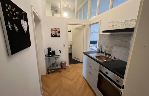 Landau in der Pfalz Apartamento | City apartment with 58sqm in the heart of Landau in a historic old building