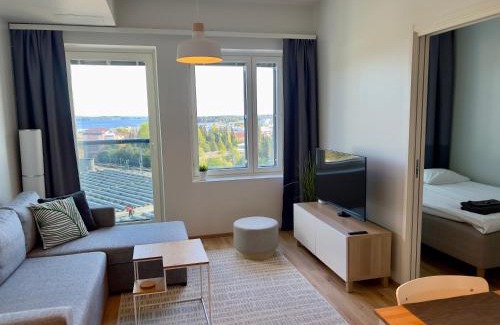 Kuopio Apartamento | City Apartment with lake view and free parking