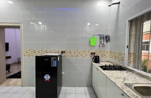 Utako Apartamento | CLEAN 1 BEDROOM FLAT +WIFI, KITCHEN& 24HRS LIGHT WITH AC