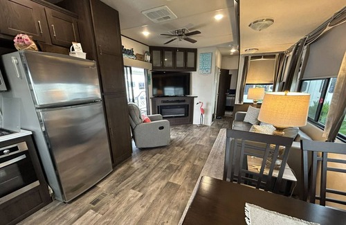 Rogers Bay Casa | Clean and Modern Beachside home with Partial AC and cozy patio