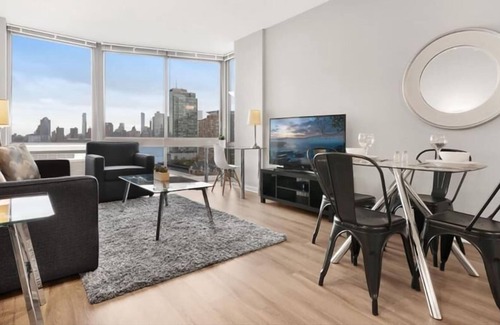 Hudson Exchange Apartamento | Clean & Spacious 1BR | Work Remote | Free WiFi & Kitchen | Near PATH