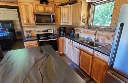 Whittier Cabina | Close to Polar Express, Casino, WCU. HOT TUB & Robes! DOG friendly, Views!