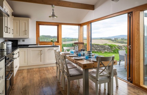 Garn Fadryn Cabaña | Casa costera en Wales con vistas al mar