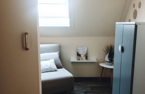 Wremen Apartamento | Coastal time-out - cozy vacation apartment on the North Sea. Furry friends welcome.