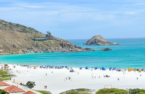 Praia Grande Hotel | Cobertura Luxo com Jacuzzi Orla Praia Grande