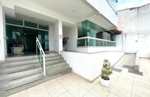 Praia Grande Hotel | Cobertura Luxo com Jacuzzi Orla Praia Grande