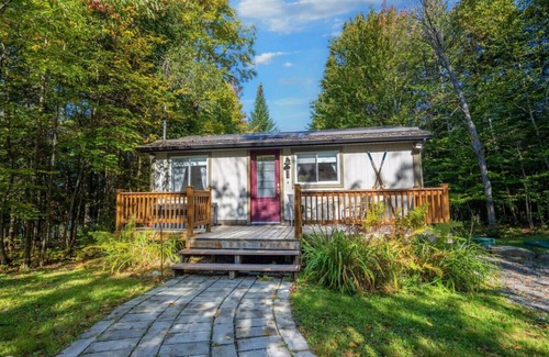 St-Adolphe-d'Howard Cabina | Cocoon des montagnes - Spa privé et bord de l'eau