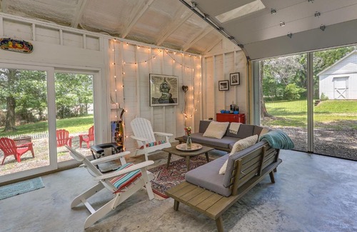 Coffeyville Apartamento | Coffeyville Countryside Studio with Fire Pit!