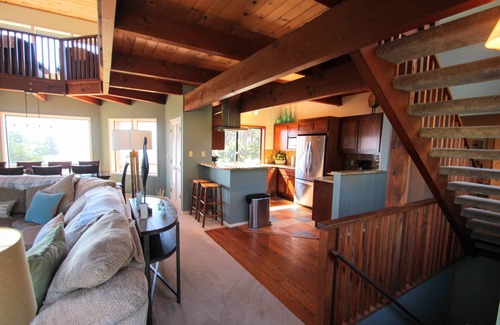 Little River Casa | Colby Reef an Ocean View Home near Van Damme State Park & Beach, Sleeps 10
