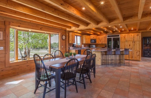 Ridgway Casa | Colorado Luxury Log Home - 40 Private Acres - Fire Pit - Views STR2024-037