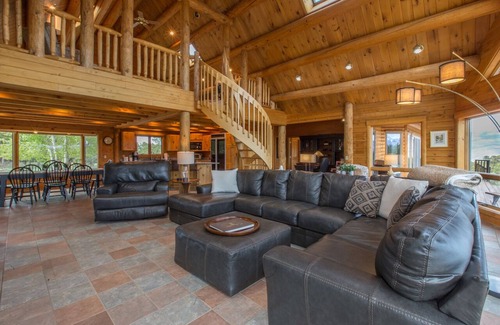Ridgway Casa | Colorado Luxury Log Home - 40 Private Acres - Fire Pit - Views STR2024-037