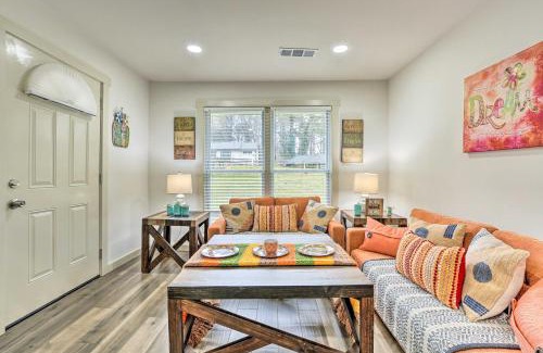 Candler-McAfee Casa | Colorful Decatur House with Deck and Backyard!