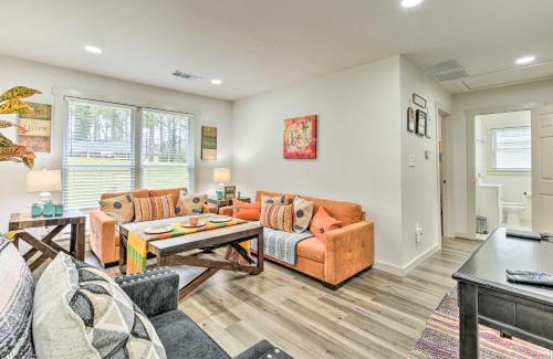Candler-McAfee Casa | Colorful Decatur House with Deck and Backyard!