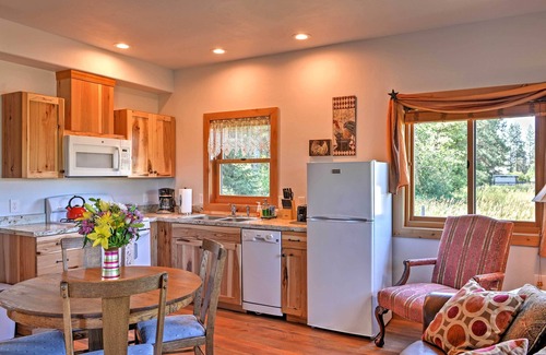 Columbia Falls Apartamento | R Lazy S Inn Apt por River - 30 min. a Whitefish!
