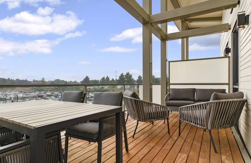 Leuken Apartamento | Comfort 4-person apartment in the holiday park Landal Marina Resort Well