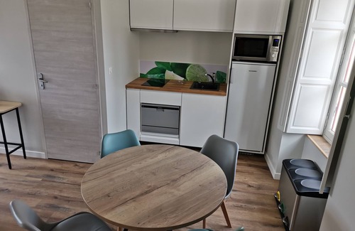 Malicorne-sur-Sarthe Apartamento | Appt Confort 2 pers-Apartamento-Baño con ducha-Clásico-Vista a la Ciudad