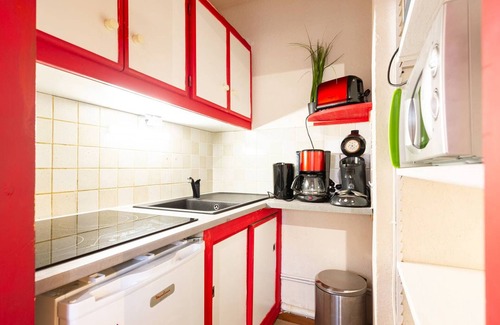 Vignec Apartamento | Comodidad en St Lary: T2, 4 pers, jacuzzi, sauna, gimnasio, parking