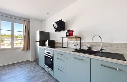 Anglade Apartamento | Comfortable 1 bedroom apartment in the heart of the Blayais, ideal for workers/travellers