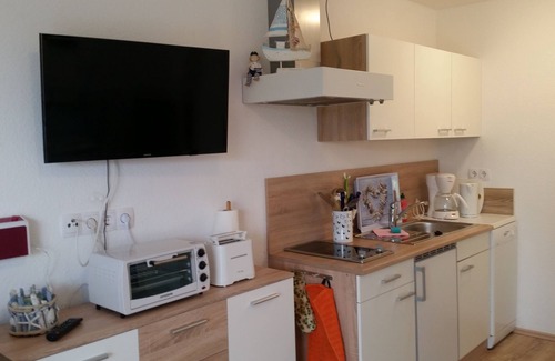 Zinnowitz Apartamento | Cómodo y acogedor apartamento de 1 habitación para 2 personas.