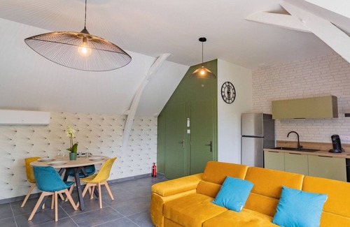 Chalonnes-sur-Loire Cabaña | Casa de vacaciones con aire acondicionado y aparcamiento privado en Chalonnes-sur-Loire