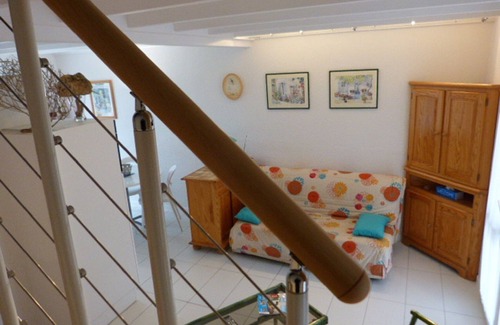 Meschers-sur-Gironde Cabina | Villa confortable con vistas a la piscina y al tenis en una residencia segura ajardinada