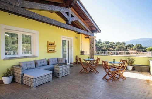 Guspini Casa | Comfortable room with private balcony and view