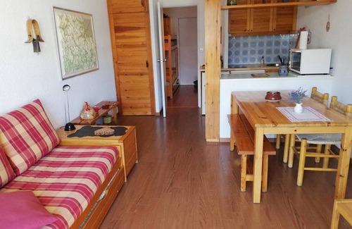 Le Sauze Apartamento | Estudio cómodo en Sauze, 28m², cerca de pistas