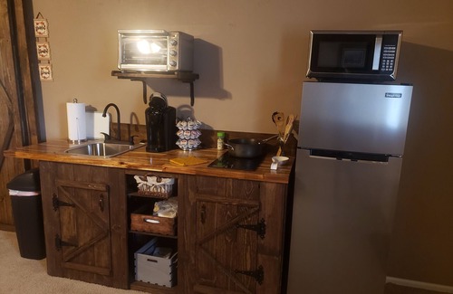 Montrose Casa | COMFY 2 bedroom 1 bath, living room, mini kitchen with 70" smart TV & Grill