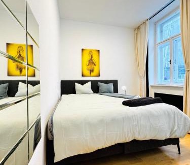 Josefstadt Apartamento | Comfy 2BR Apt, for 5P, Easy Access to Stadthalle