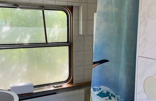Pasewalk Cabaña | Compartment 6 sleeping car staff car - locomotive shed Pasewalk - adventure overnight stay in the sleeping car