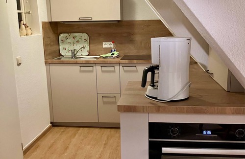 Altefaehr Apartamento | Completa 1. Piso de una casa de dos familias en el balneario más joven de Rügen, Altefähr