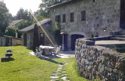 Mazet-Saint-Voy Casa | 1850 mansión restaurada, con piscina cubierta climatizada