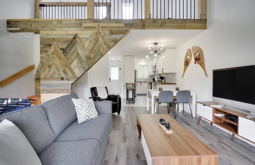 Stoneham Condominio | Condo à Stoneham Directement Dans les Pistes!! Ski in / ski out en Pleine Nature