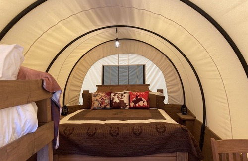 Swan Valley Casa | Conestoga Wagon 2 - Swan Valley RV Park - Near scenic Snake River